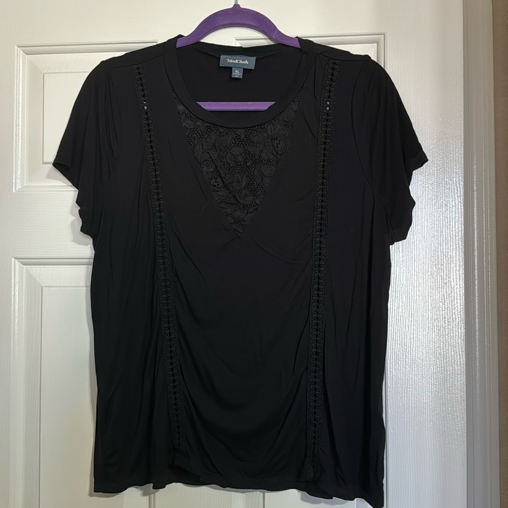 ModCloth Lacey Knit Top